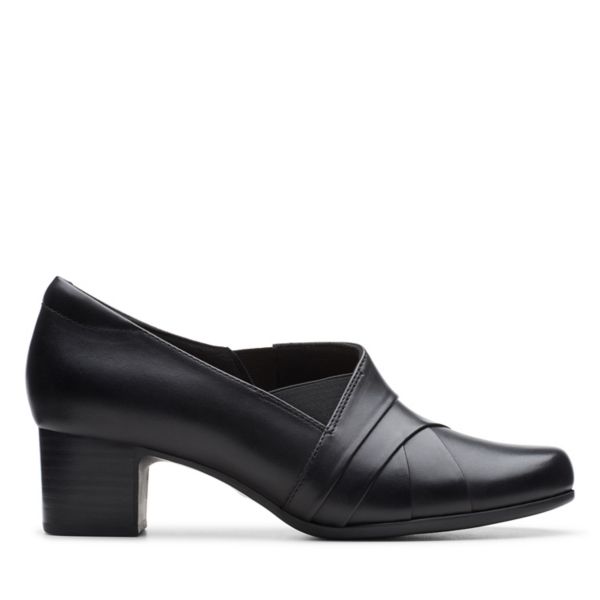 Clarks Womens Un Damson Adele Heels Black | CA-2647180